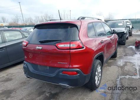 2017 Jeep Cherokee Sport Fwd from USA, damaged, VIN 1C4PJLAB3HW652388